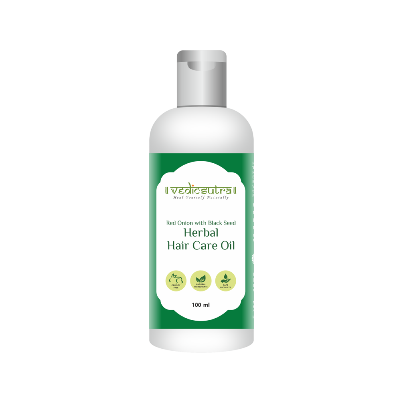 Red Onion with Black Seed Herbal Hair Care Oil (100ml)